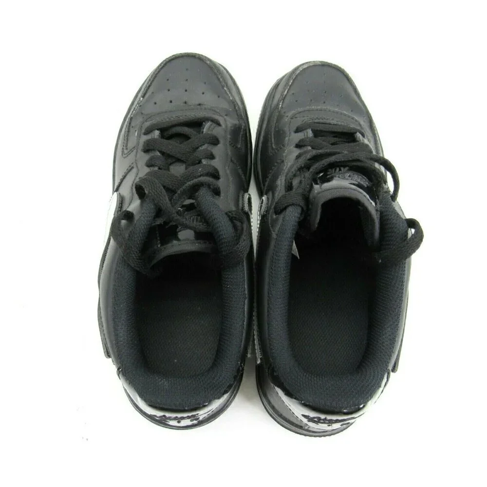 Nike Air Force 1 LV8 3 (GS) Swoosh Pack Black Silver AR7446-001 Size 5.5Y‎